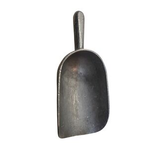 Vintage Cast Aluminum Utility Scoop Size 2 Industrial Metal‎ Kitchen Flour Ice